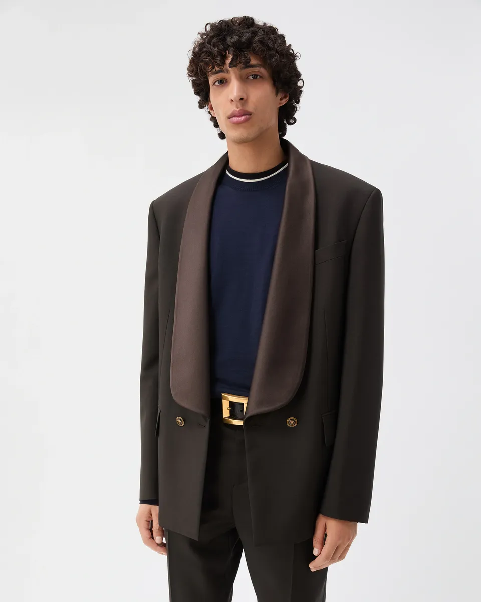 Versace Wool-Mohair Blazer | Thumbnail 2 Versace Wool-Mohair Blazer | Thumbnail 2