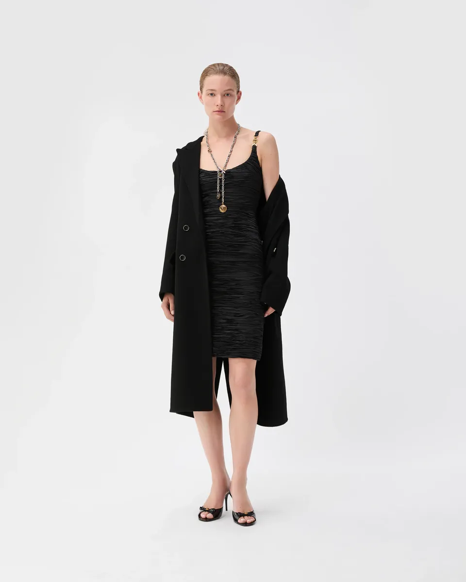 Versace Double-Wool & Cashmere Coat | Thumbnail 2