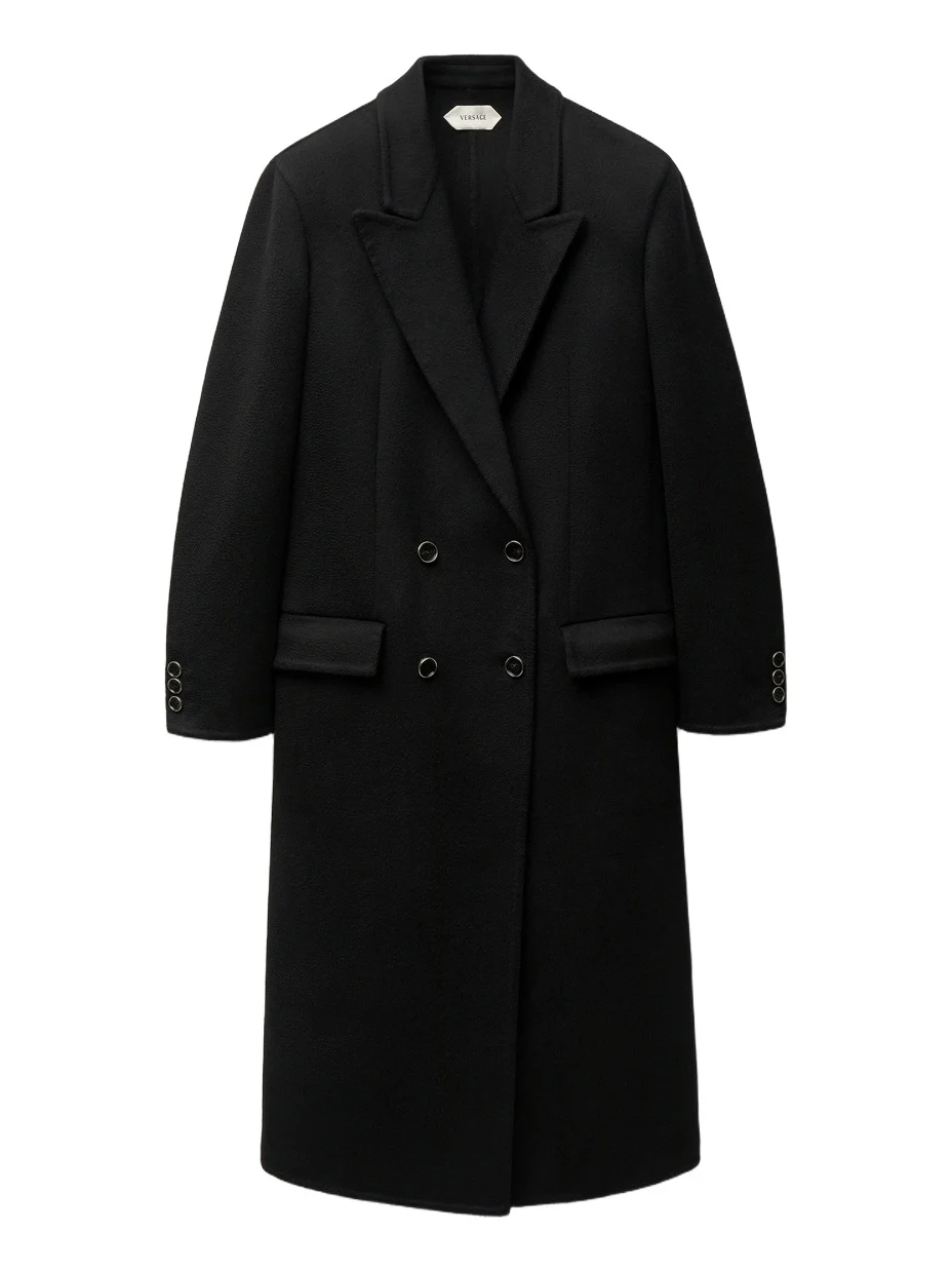 Versace Double-Wool & Cashmere Coat