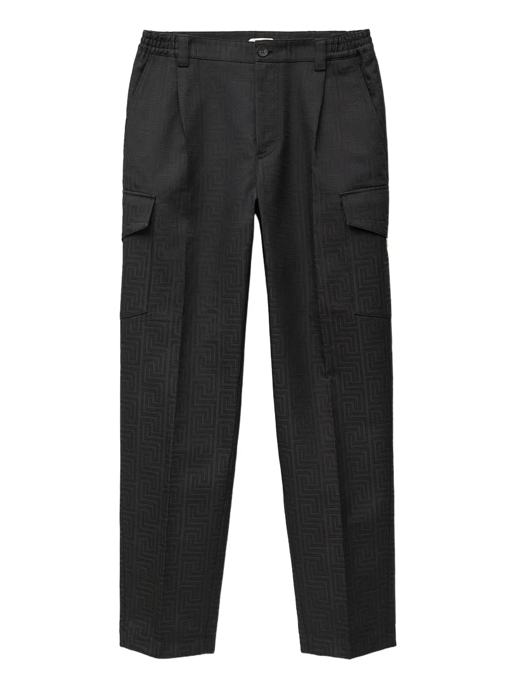 Versace Jacquard Cotton-Blend Cargo Pants