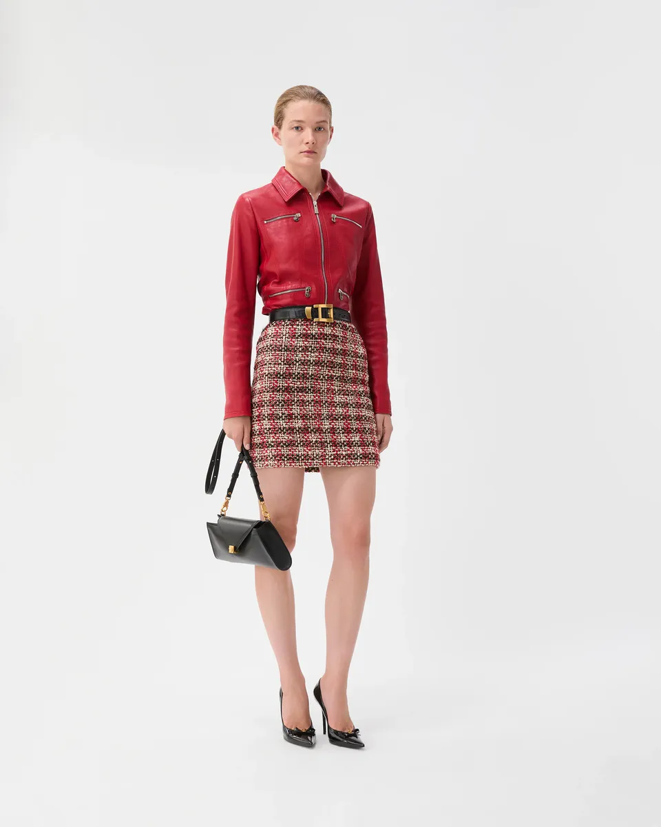 Versace Tweed Mini Skirt | Thumbnail 2