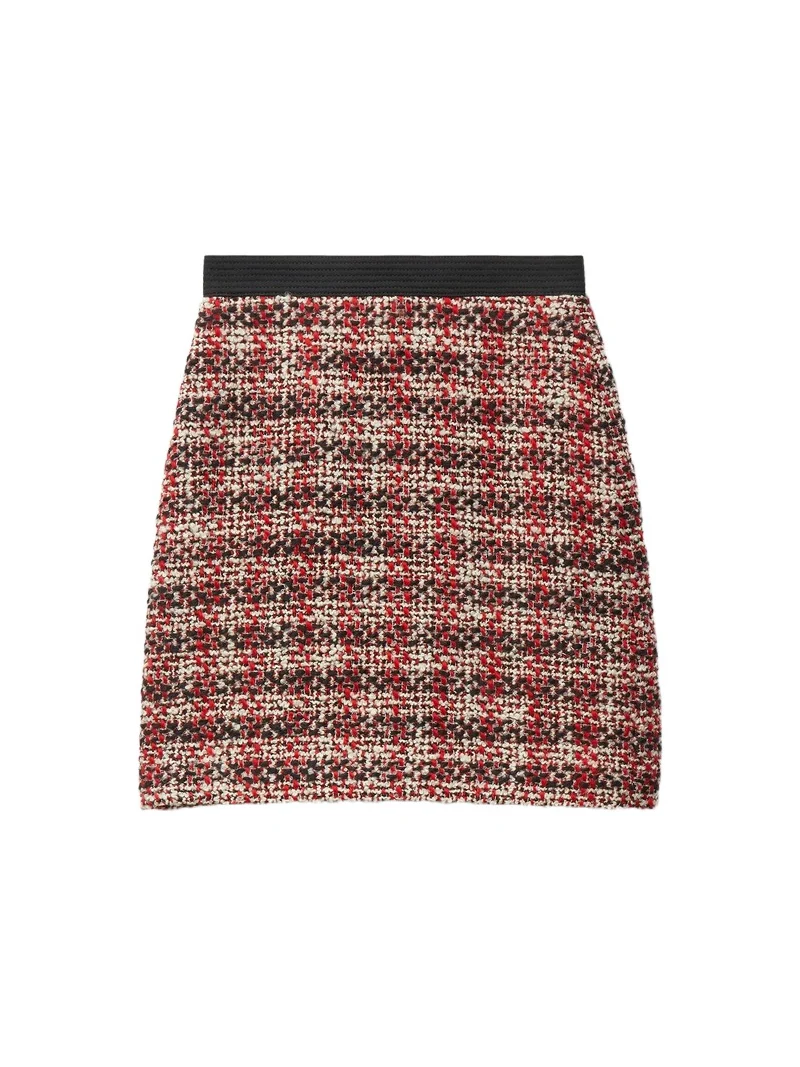 Versace Tweed Mini Skirt