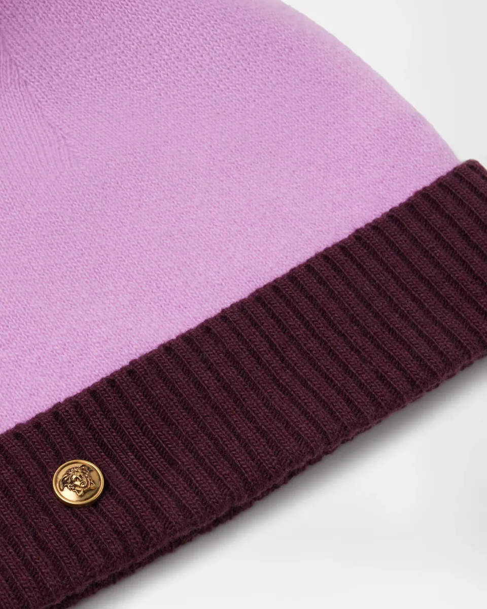 Versace Wool & Cashmere Knit Beanie | Thumbnail 2