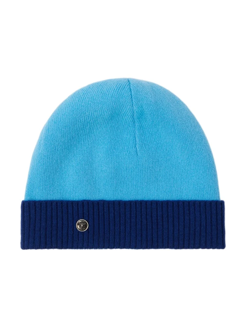 Versace Wool & Cashmere Knit Beanie
