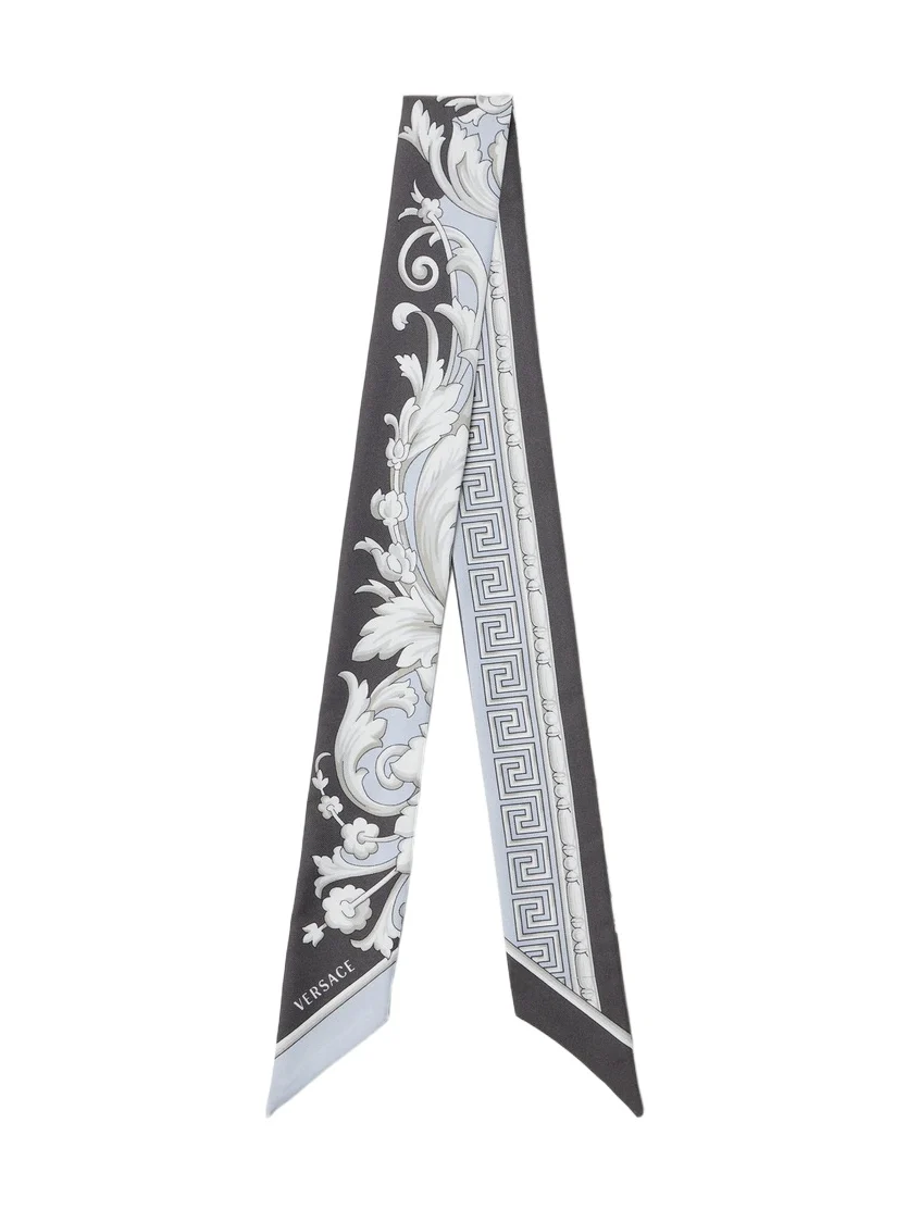 Versace Printed Silk Twill Ribbon