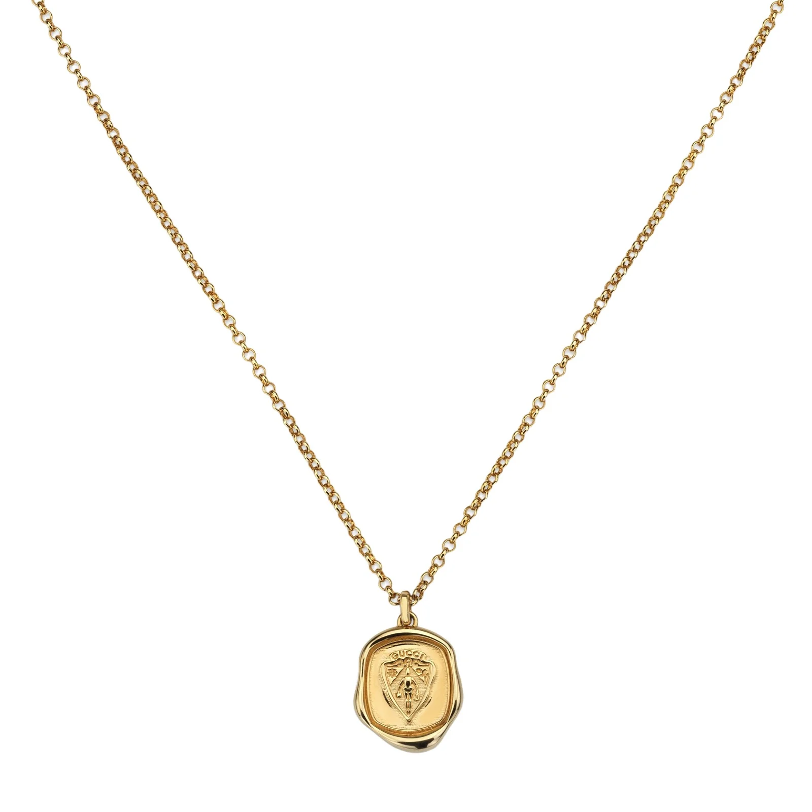 Crest Pendant Necklace Crest Pendant Necklace