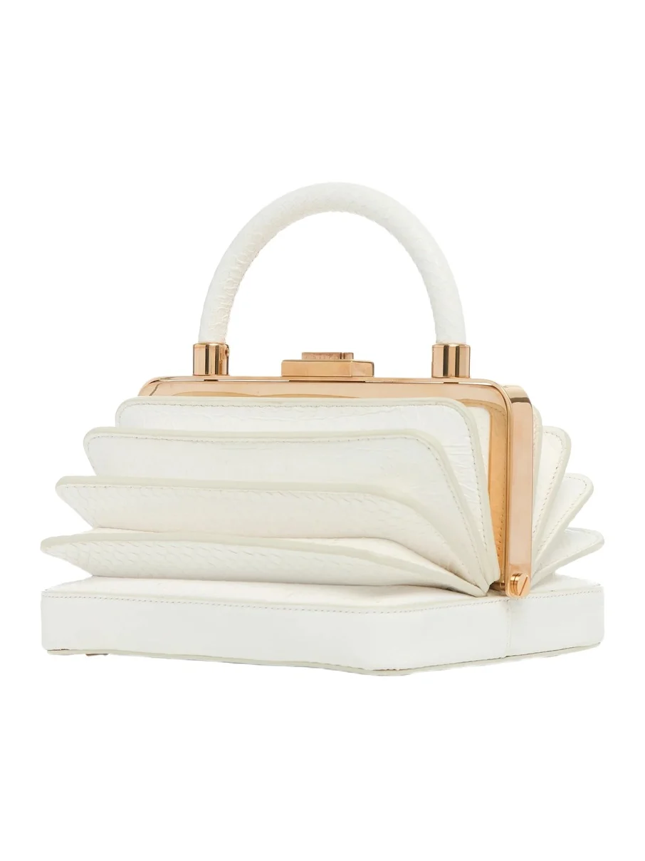 Diana Bag in Ivory Snakeskin Diana Bag in Ivory Snakeskin