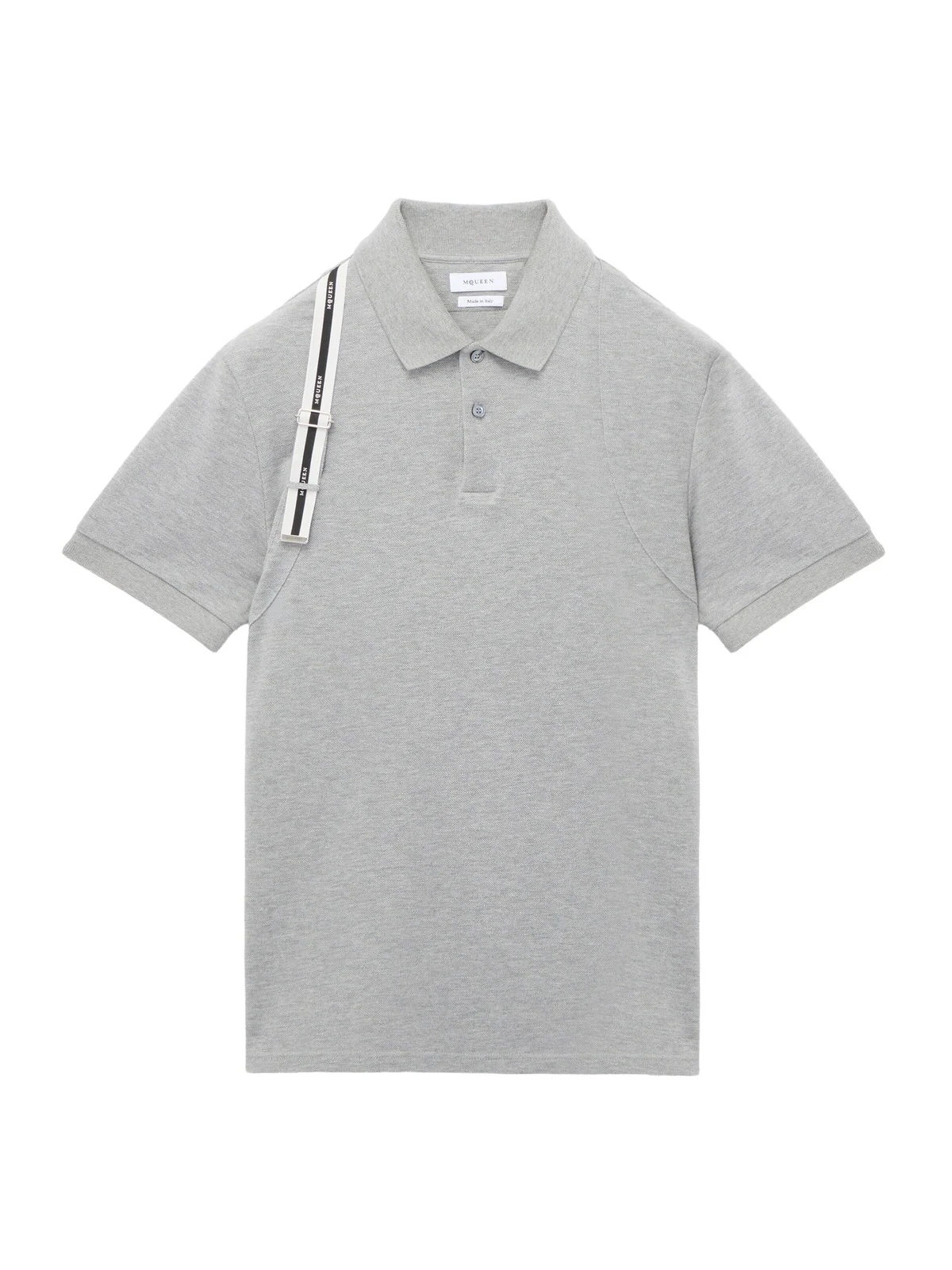 Alexander McQueen Logo Harness Polo Shirt