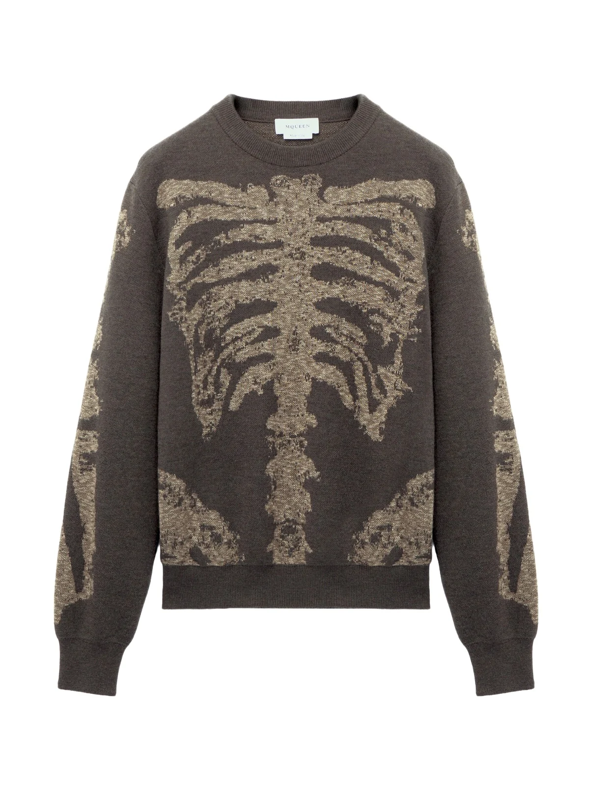 Alexander McQueen Ribcage Jacquard Jumper