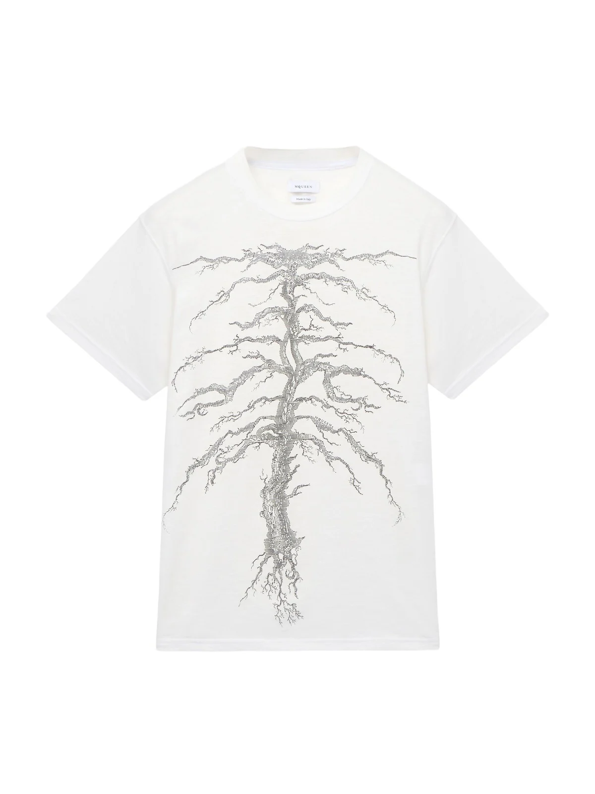 Alexander McQueen Tree Ribcage Print T-Shirt