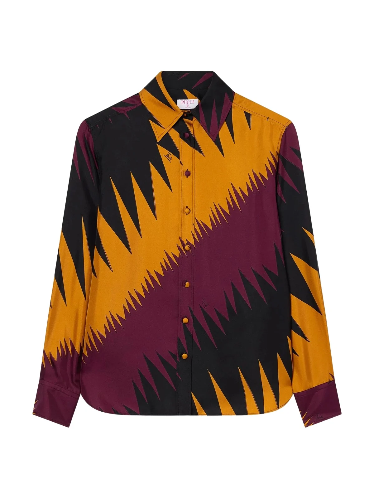 Drago Print Silk Shirt Drago Print Silk Shirt