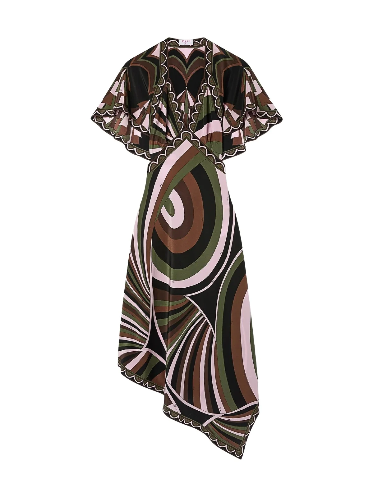 Iride and Baiadera Print Crêpe de Chine Midi Dress Iride and Baiadera Print Crêpe de Chine Midi Dress