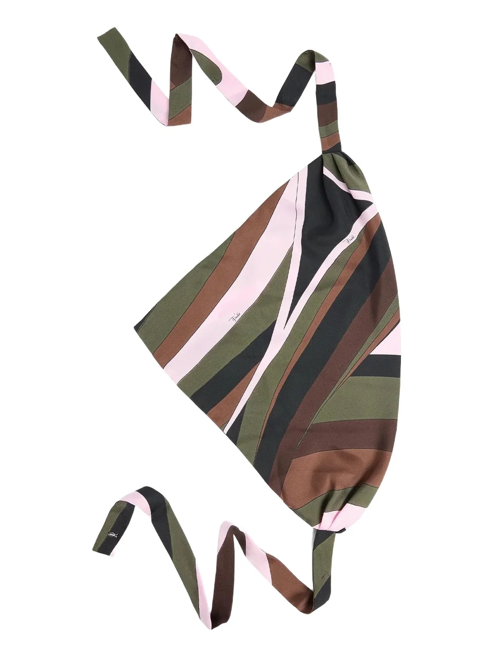 Iride Print Silk Bandana Iride Print Silk Bandana