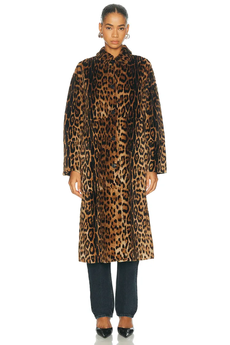 Nili Lotan Davelle Shearling Coat | Thumbnail 2 Nili Lotan Davelle Shearling Coat | Thumbnail 2