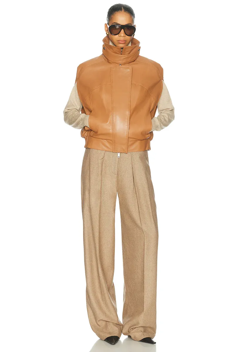Retrofête Braxx Leather Cape Jacket | Thumbnail 5 Retrofête Braxx Leather Cape Jacket | Thumbnail 5