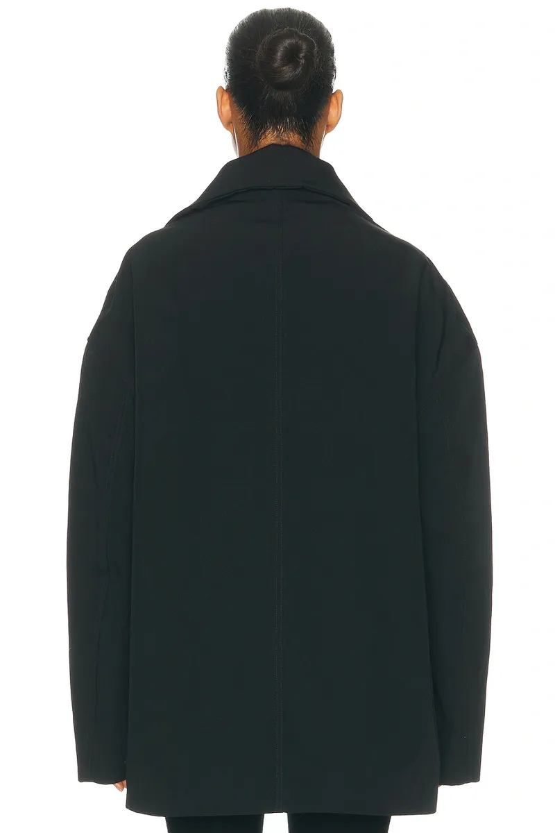 Rick Owens Dracucollar Mac Jacket | Thumbnail 4 Rick Owens Dracucollar Mac Jacket | Thumbnail 4