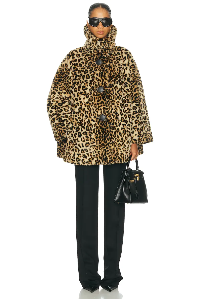Givenchy High Collar Short Coat | Thumbnail 2 Givenchy High Collar Short Coat | Thumbnail 2