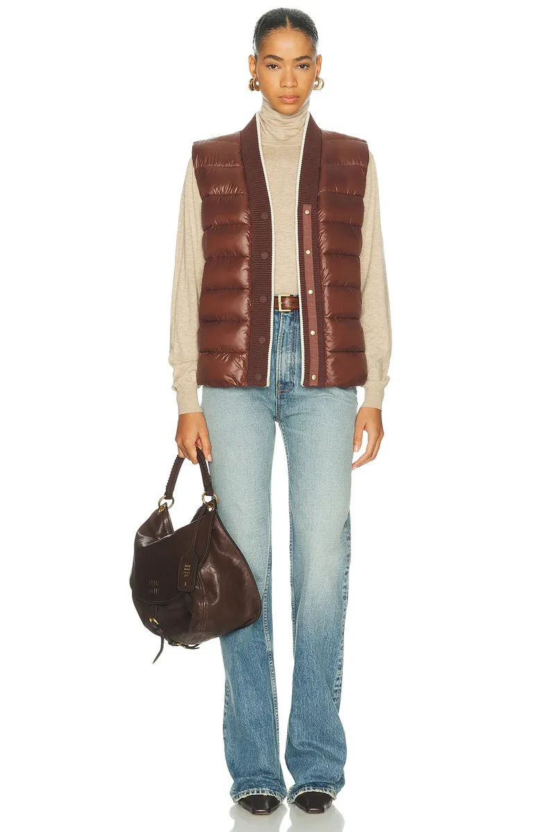 Varley Colwyn Short Boxy Gilet Puffer | Thumbnail 5