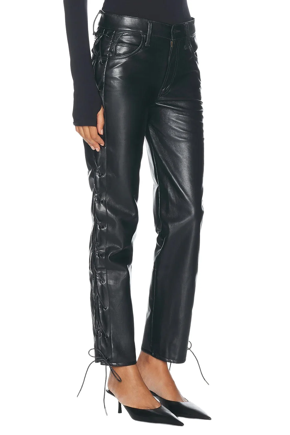 Mother The Lace Up Zip Hiker Hover Pants