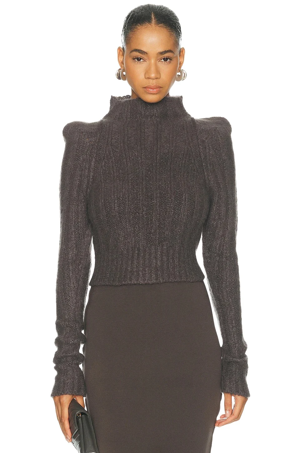 Rick Owens Cropped Con Sweater
