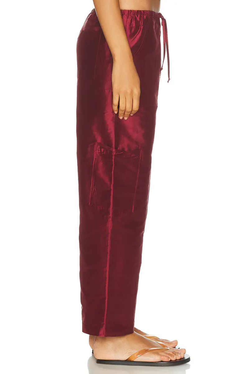 DONNI. The Taffeta Drawstring Cargo Pant | Thumbnail 3 DONNI. The Taffeta Drawstring Cargo Pant | Thumbnail 3