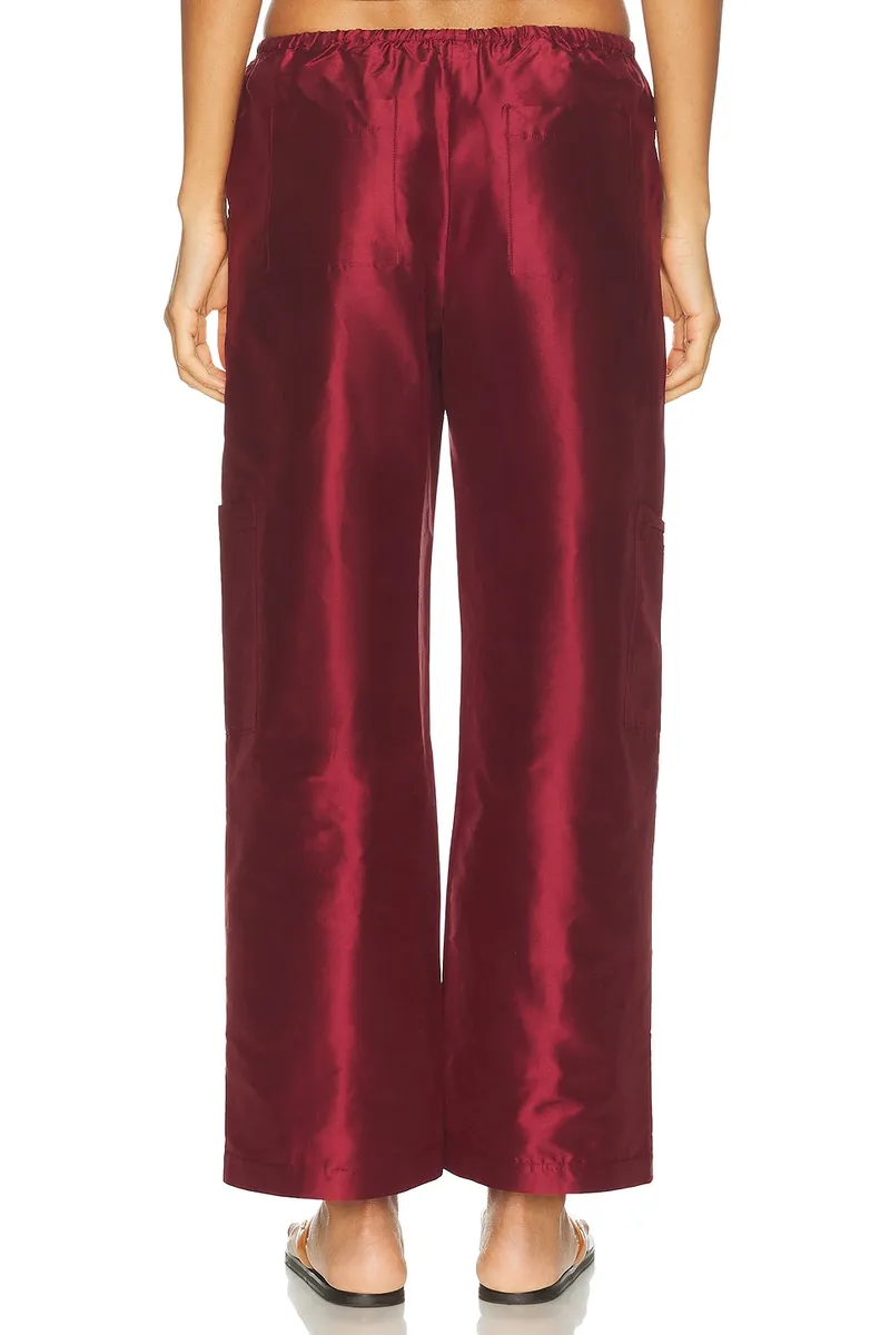 DONNI. The Taffeta Drawstring Cargo Pant | Thumbnail 4 DONNI. The Taffeta Drawstring Cargo Pant | Thumbnail 4