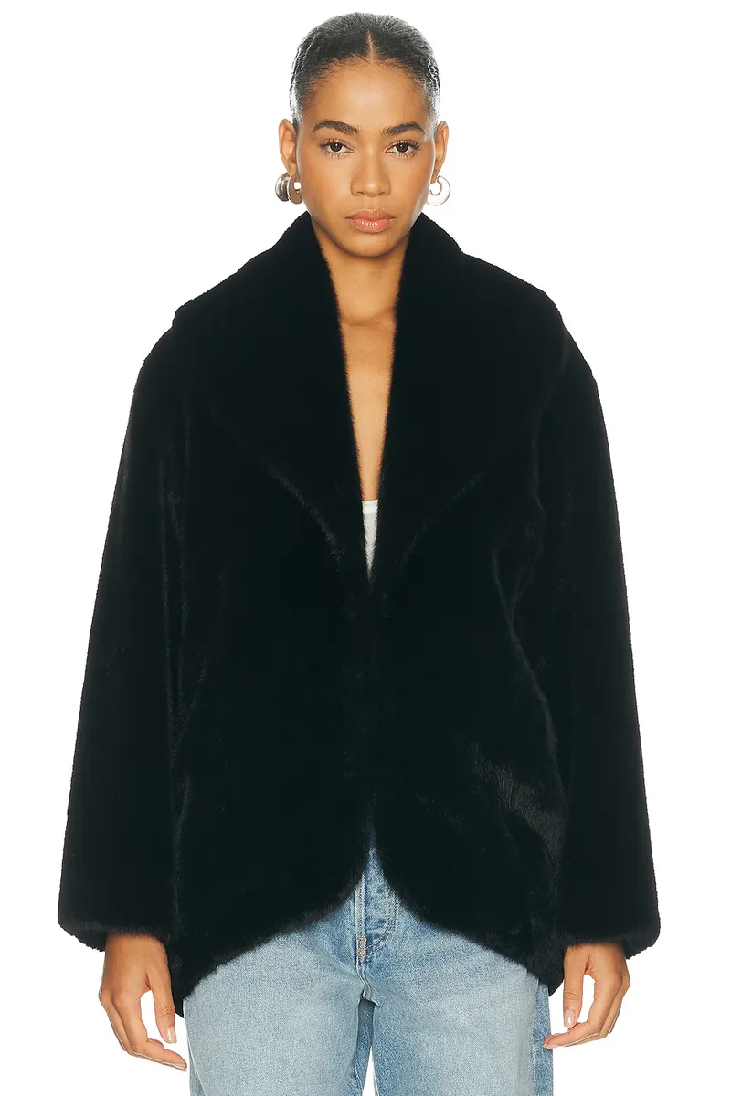 Auter Faux Mink Cocoon Coat | Thumbnail 2 Auter Faux Mink Cocoon Coat | Thumbnail 2