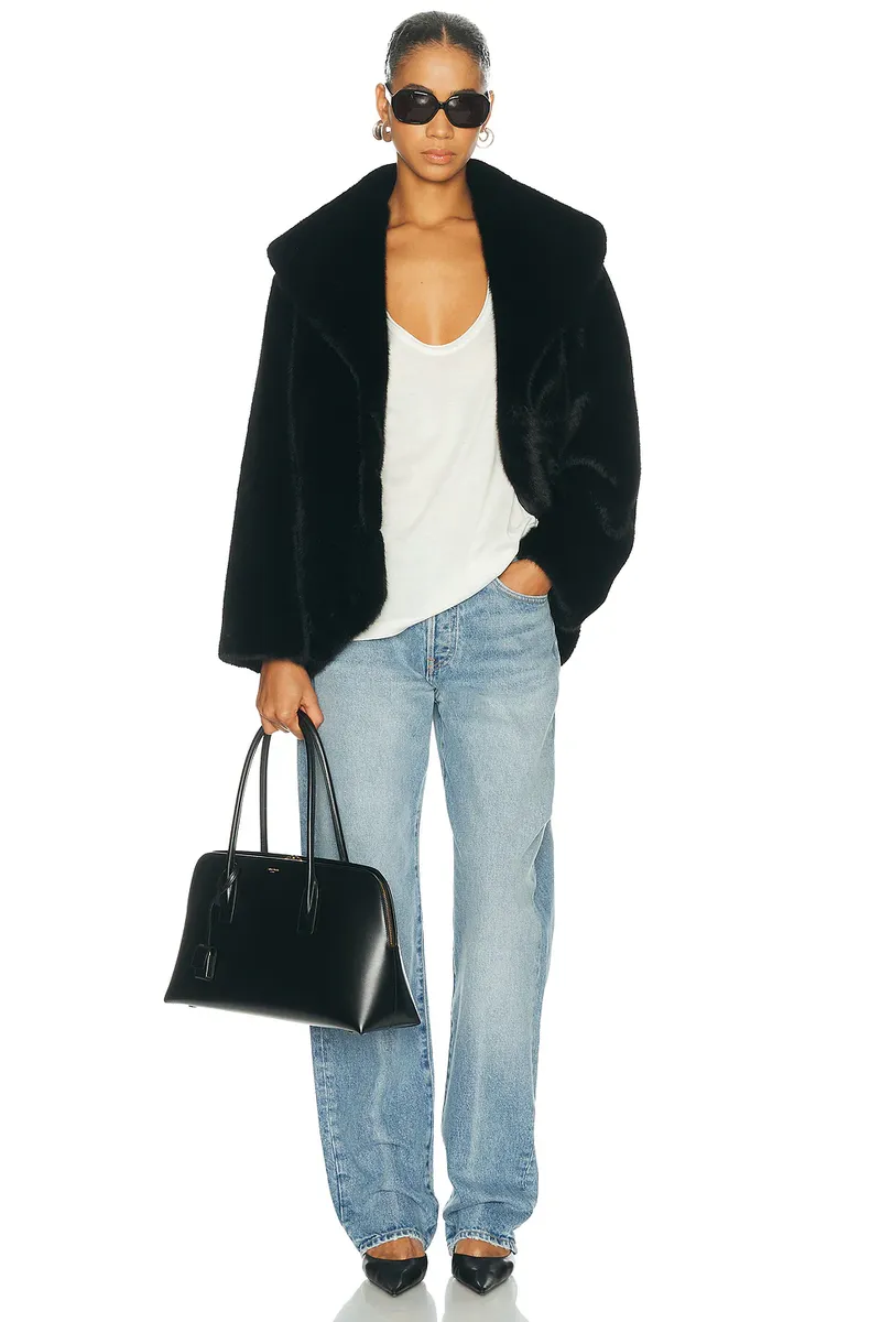 Auter Faux Mink Cocoon Coat | Thumbnail 5 Auter Faux Mink Cocoon Coat | Thumbnail 5