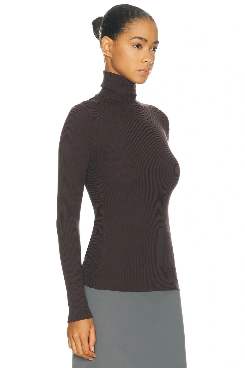 Wolford Merino Fine Rib Long Sleeve Top | Thumbnail 2 Wolford Merino Fine Rib Long Sleeve Top | Thumbnail 2