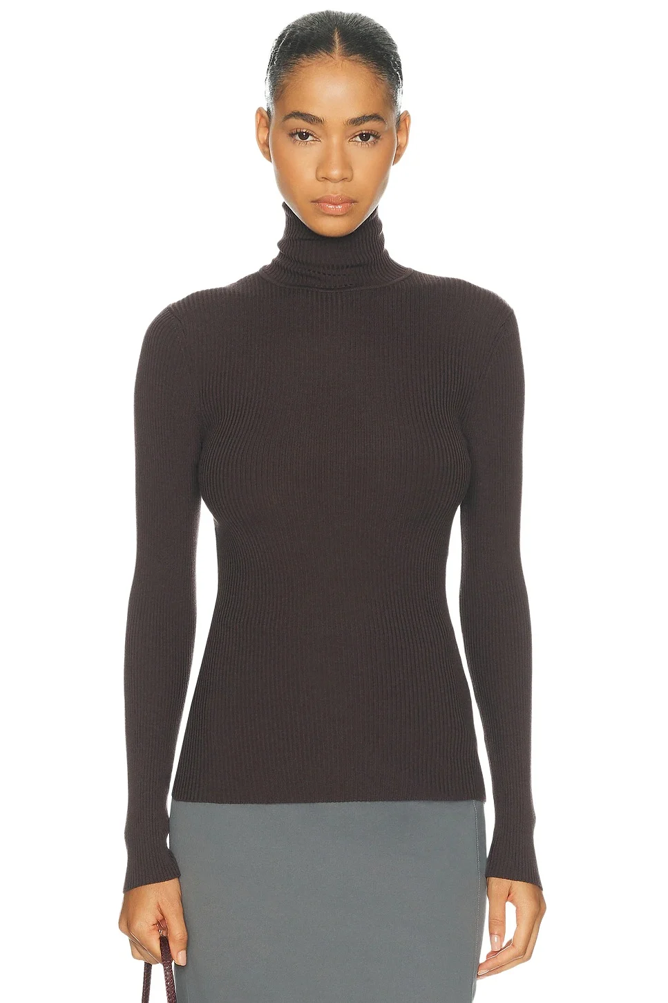 Wolford Merino Fine Rib Long Sleeve Top