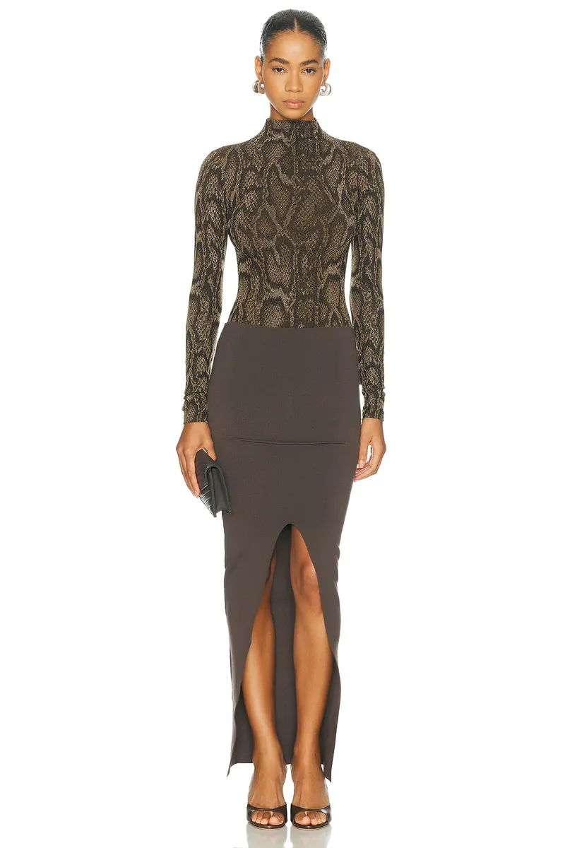 Wolford Shimmering Python String Bodysuit | Thumbnail 5 Wolford Shimmering Python String Bodysuit | Thumbnail 5