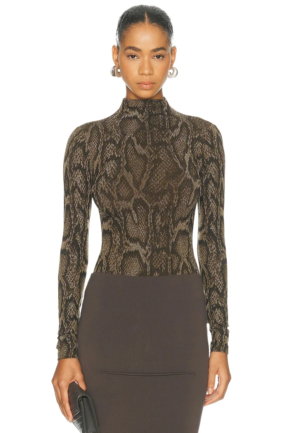 Wolford Shimmering Python String Bodysuit