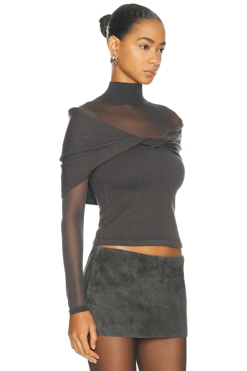 SEROYA Oak Knit Top | Thumbnail 2