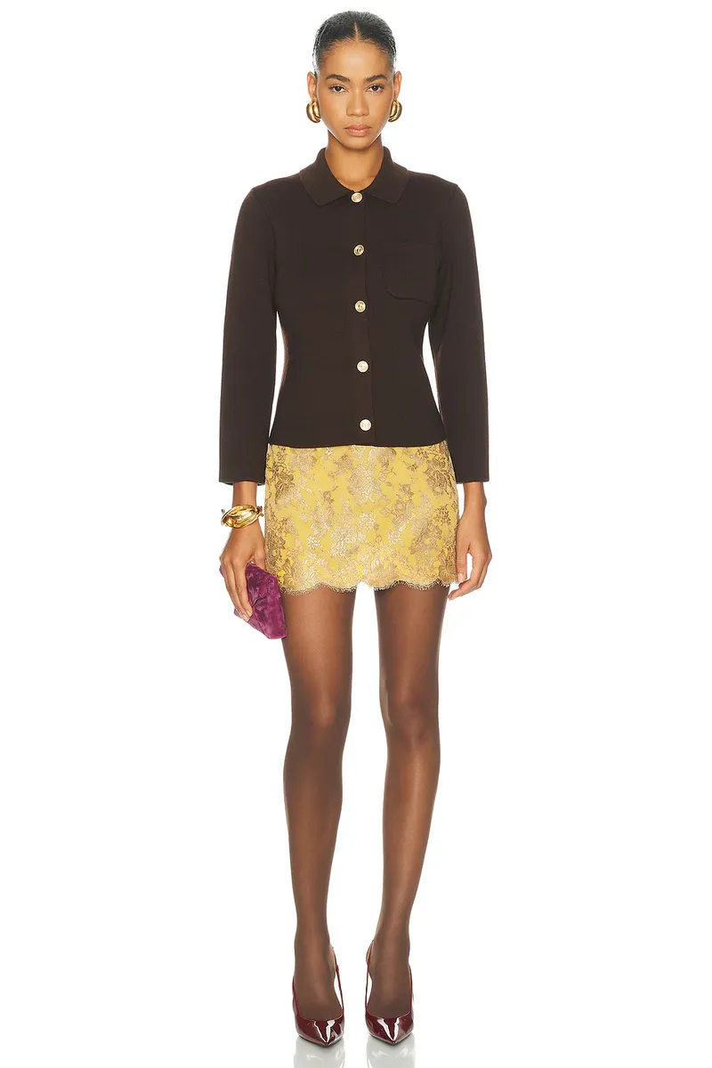 Saint Laurent Heavy Cardigan | Thumbnail 4 Saint Laurent Heavy Cardigan | Thumbnail 4