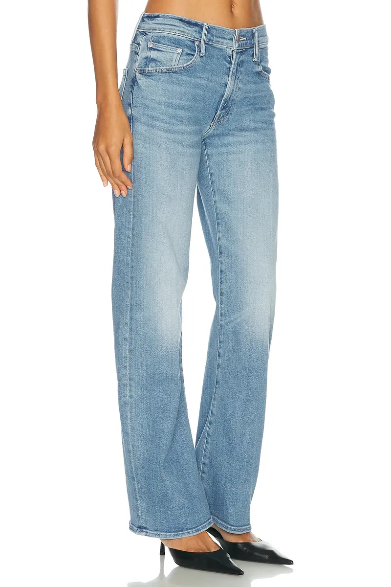 Mother The Mid Rise Lasso Sneak Jeans | Thumbnail 2