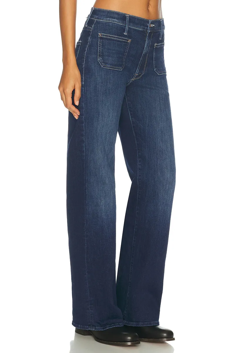 Mother The Patch Pocket Mid Rise Maven Sneak Jeans | Thumbnail 2