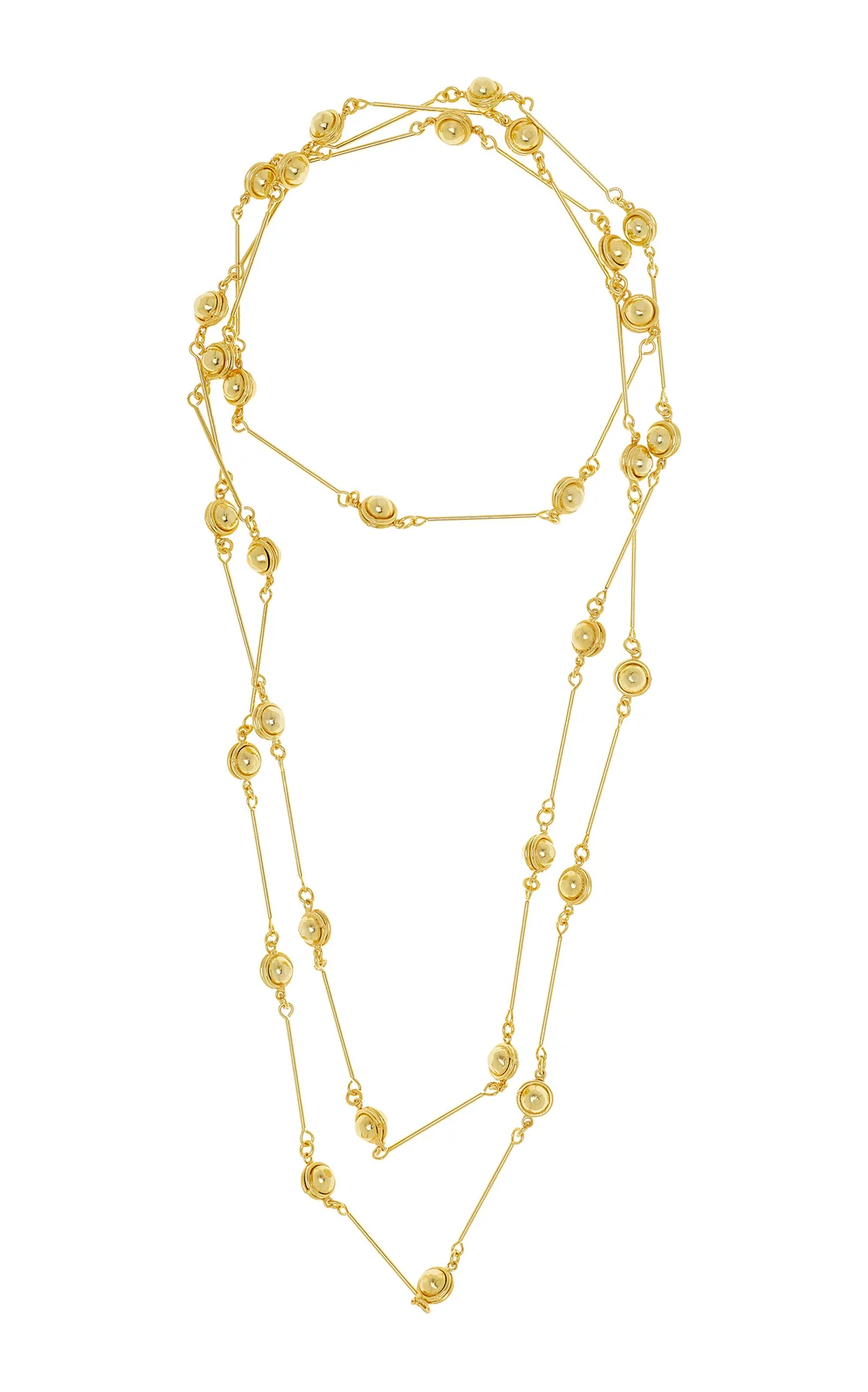 Sylvia Toledano Candies Brass Necklace
