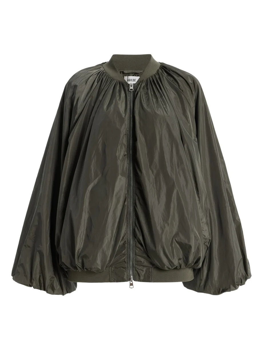 Raffi Nylon Bomber Jacket Raffi Nylon Bomber Jacket