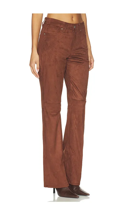 GOOD AMERICAN Better Than Suede Good Classic Bootcut Pant | Thumbnail 2 GOOD AMERICAN Better Than Suede Good Classic Bootcut Pant | Thumbnail 2