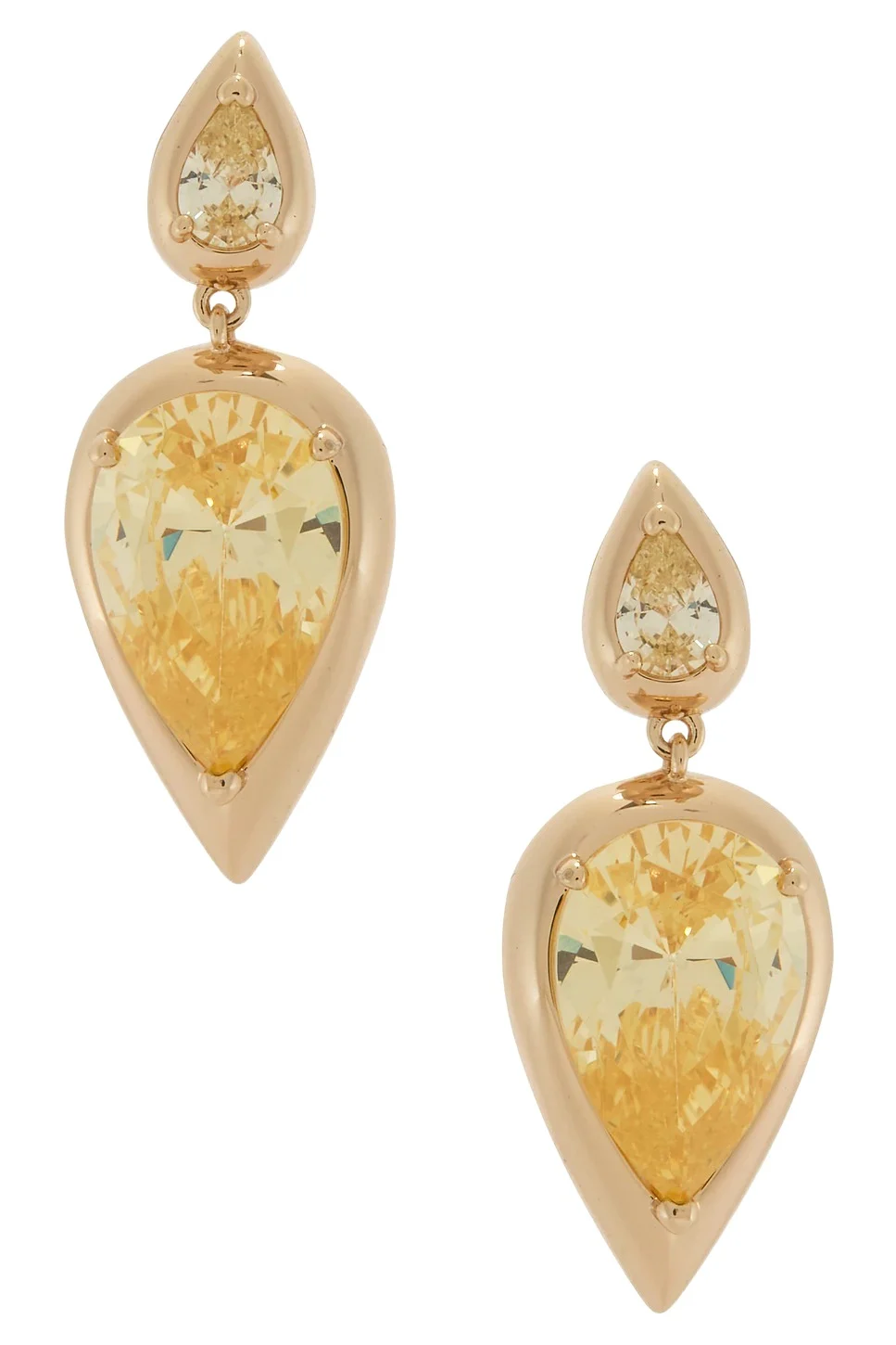 Lili Claspe Small Yellow Imara Earrings