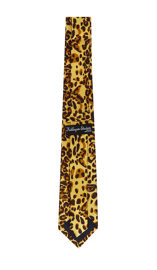 KidSuper Eye Leopard Print Tie | Thumbnail 2