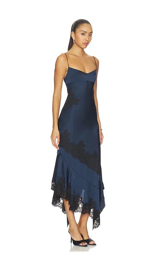 Amanda Uprichard Kaysee Midi Dress | Thumbnail 2