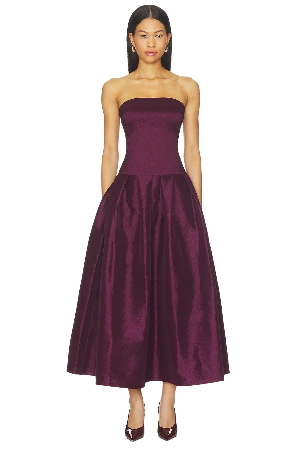 MORE TO COME Cambria Strapless Dress