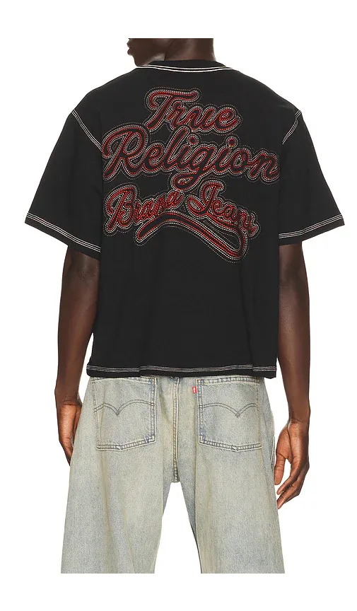 True Religion Rope Heavy Boxy Tee | Thumbnail 2