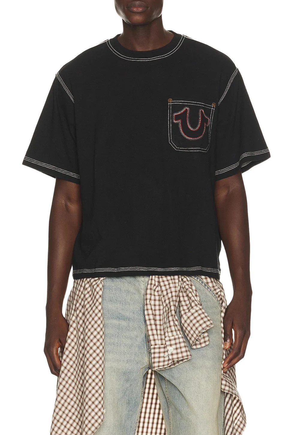 True Religion Rope Heavy Boxy Tee