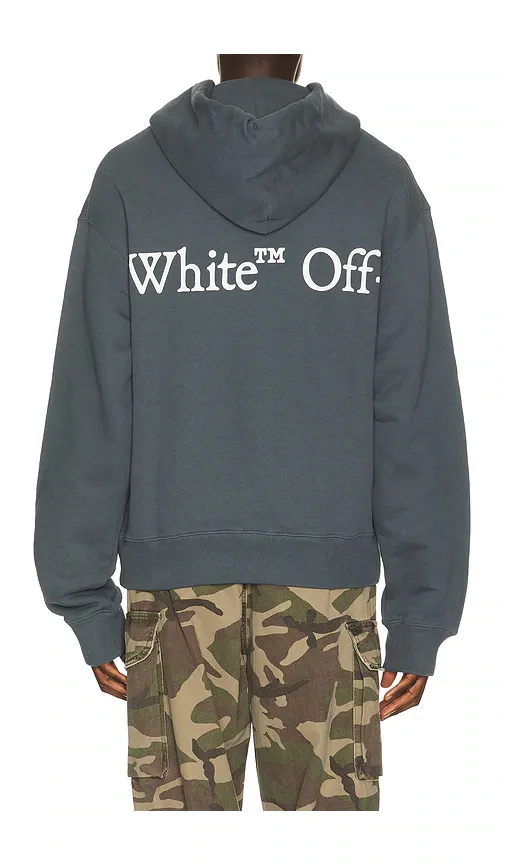 Off-White Bookish Scarf Regular Hoodie | Thumbnail 2
