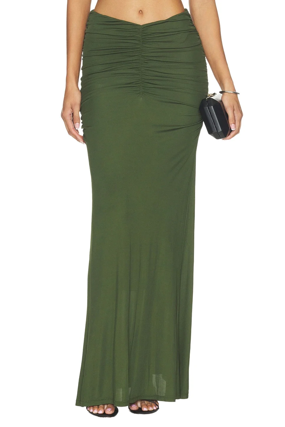 Shannon Ruched Hip Maxi Skirt Shannon Ruched Hip Maxi Skirt
