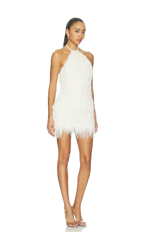 PatBo Lucia Fringe Short Dress | Thumbnail 2