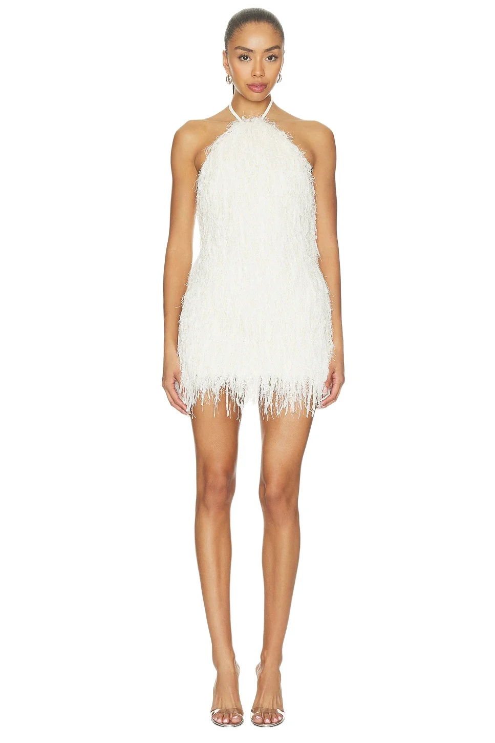 PatBo Lucia Fringe Short Dress