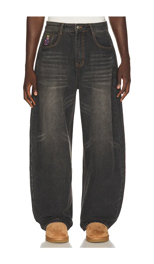 KidSuper Dove Printed Barrel Pant | Thumbnail 2 KidSuper Dove Printed Barrel Pant | Thumbnail 2